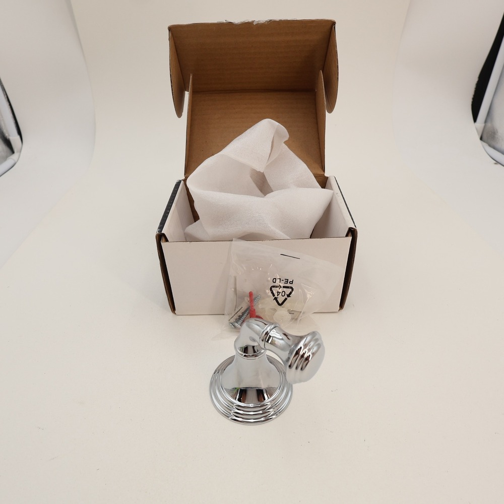 Kohler Devonshire Robe Hook Polished Chrome 10555-CP Bathroom Hardware New